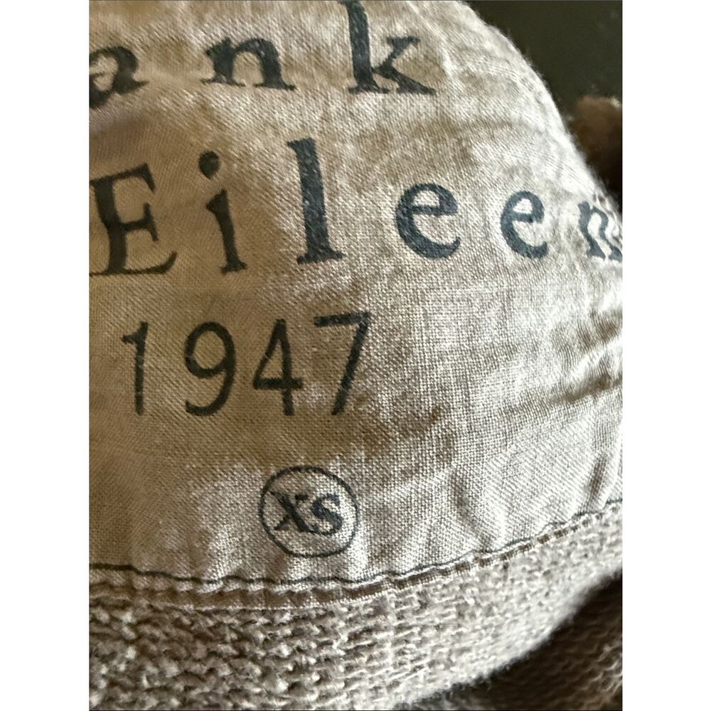 Frank & Eileen Effie Taupe Funnel neck Sweatshirt Cotton size XS NEW - Picture 6 of 11